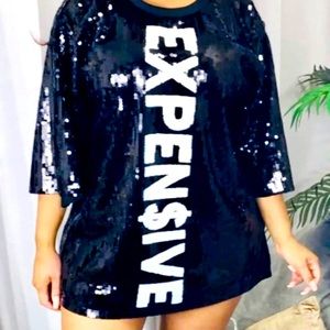 💲💲EXPENSIVE 💲💲SEQUINED BLACK MINI WILL BE SOLD 🔜🔜GET IT NOW🎬🎬🎬
